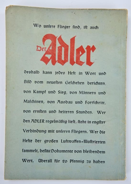 German LW Book 'Stoss in Englands Flanke'