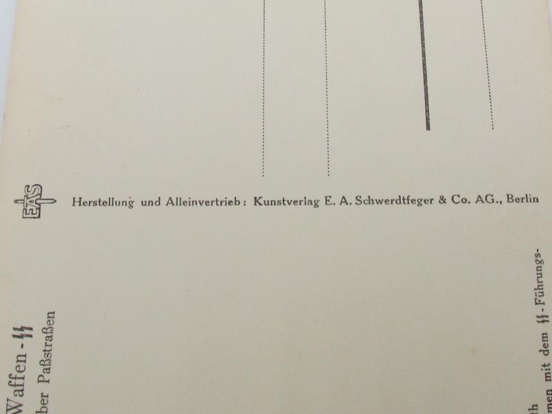 Postcard : Unsere Waffen-SS