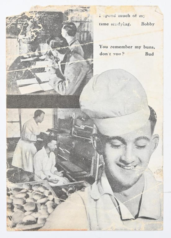 Japanese WW2 Propaganda Leaflet 'Hello Chaps!'