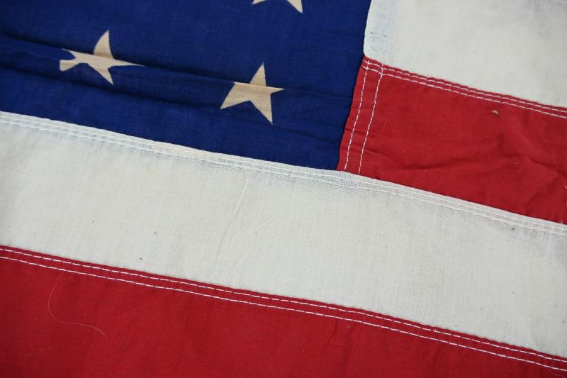 US WW2 48 Star Stars and Stripes Flag