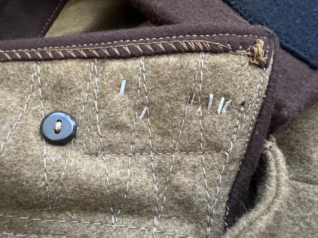 NSKK Greatcoat Complete with insignia....Rare