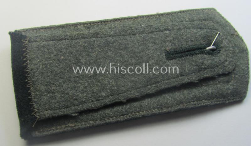 Single, WH (Heeres) NCO-type (ie. 'M36-/M40'-pattern- and/or 'pointed-styled') 'cyphered' shoulderstrap as was intended for usage by an: 'Oberfeldwebel des Infanterie-Rgts. 103'