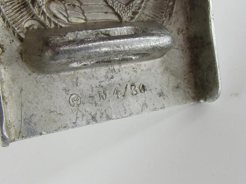 Hitler Youth Belt With Aluminum Buckle and Shoulder Strap RZM M4/30