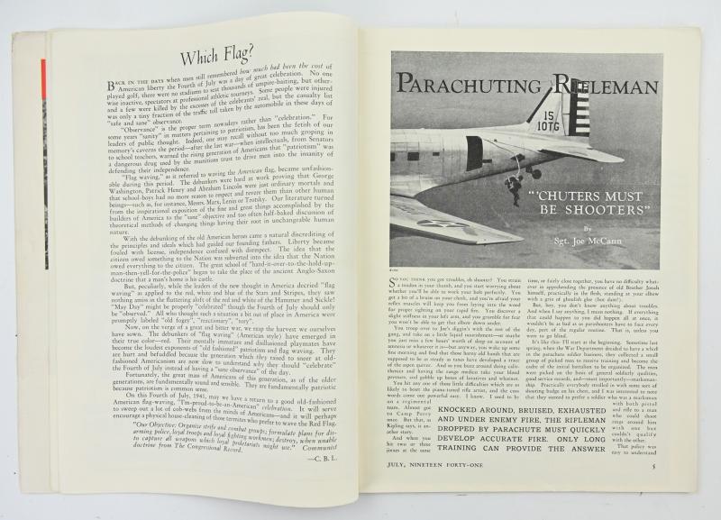 US WW2 Magazine 'The Rifleman' 1941