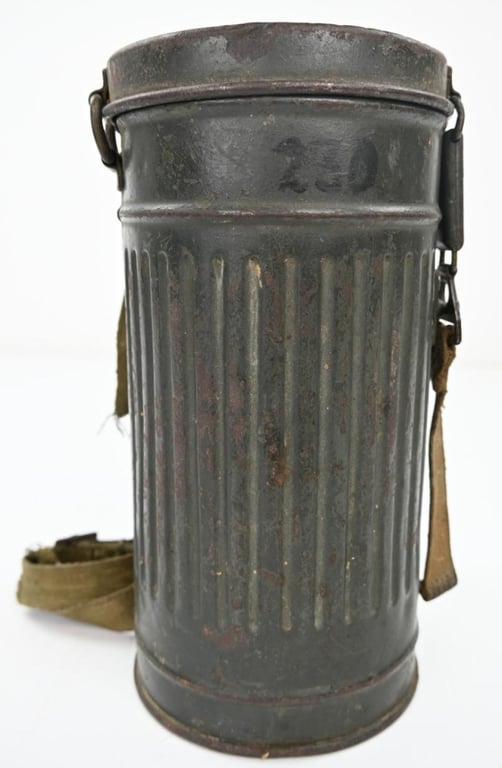 German WH M30 Gasmask & Cannister