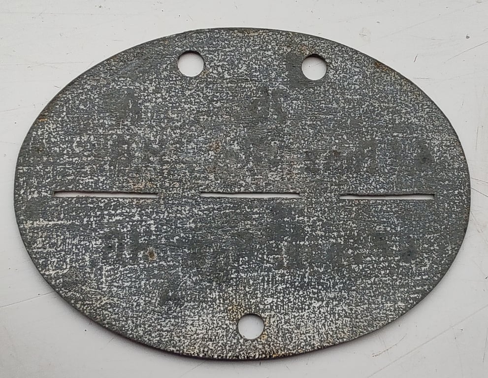 WWII ID disc - Panzer Regt. HG