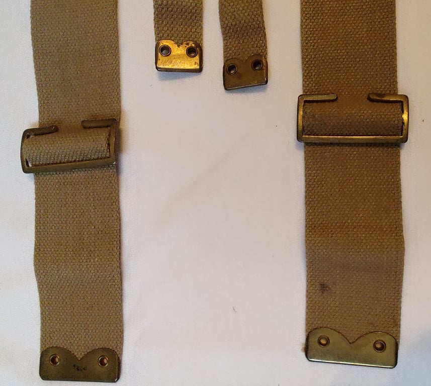 WW2 British backpack 'L' straps