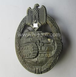 'Panzerkampfabzeichen in Bronze' (or: bronze-class panzer assault-badge or...