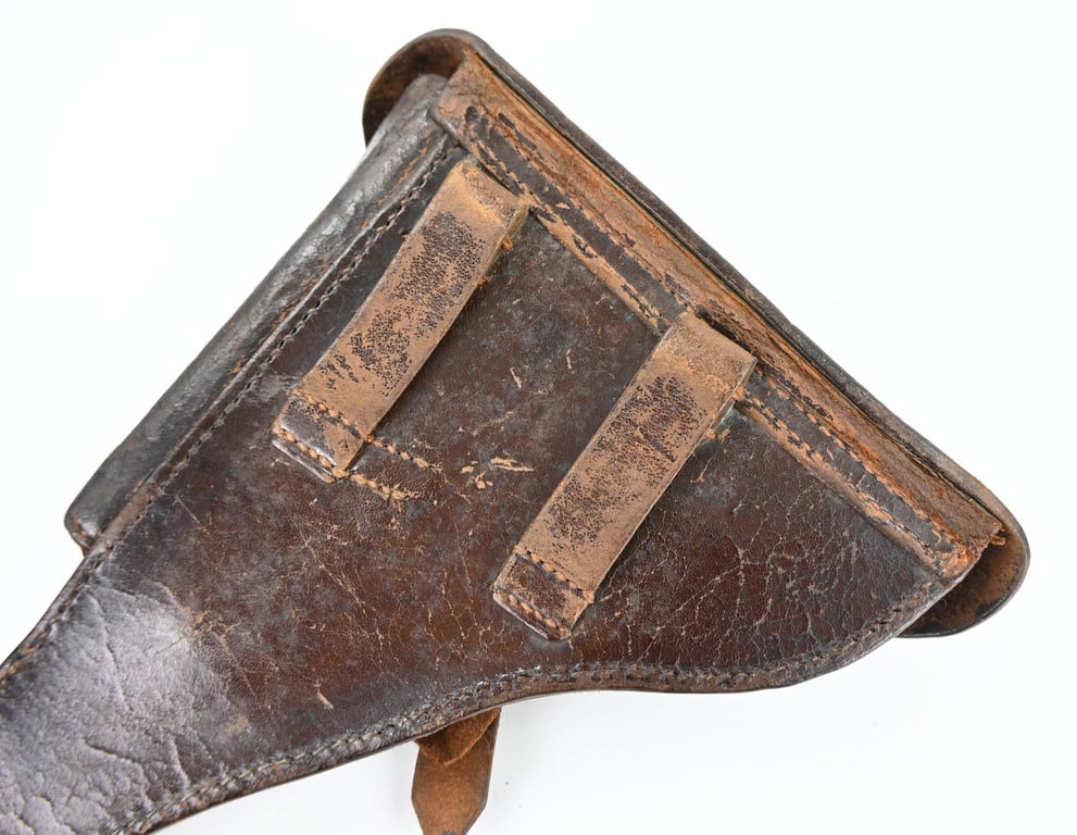 German WH Brown Hardshell P08 Holster