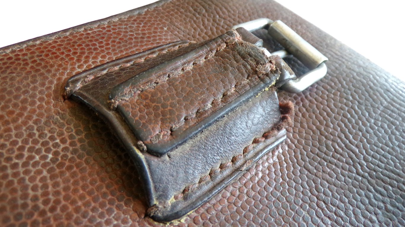 Early Brown Officer's Map Case with Ypern Map