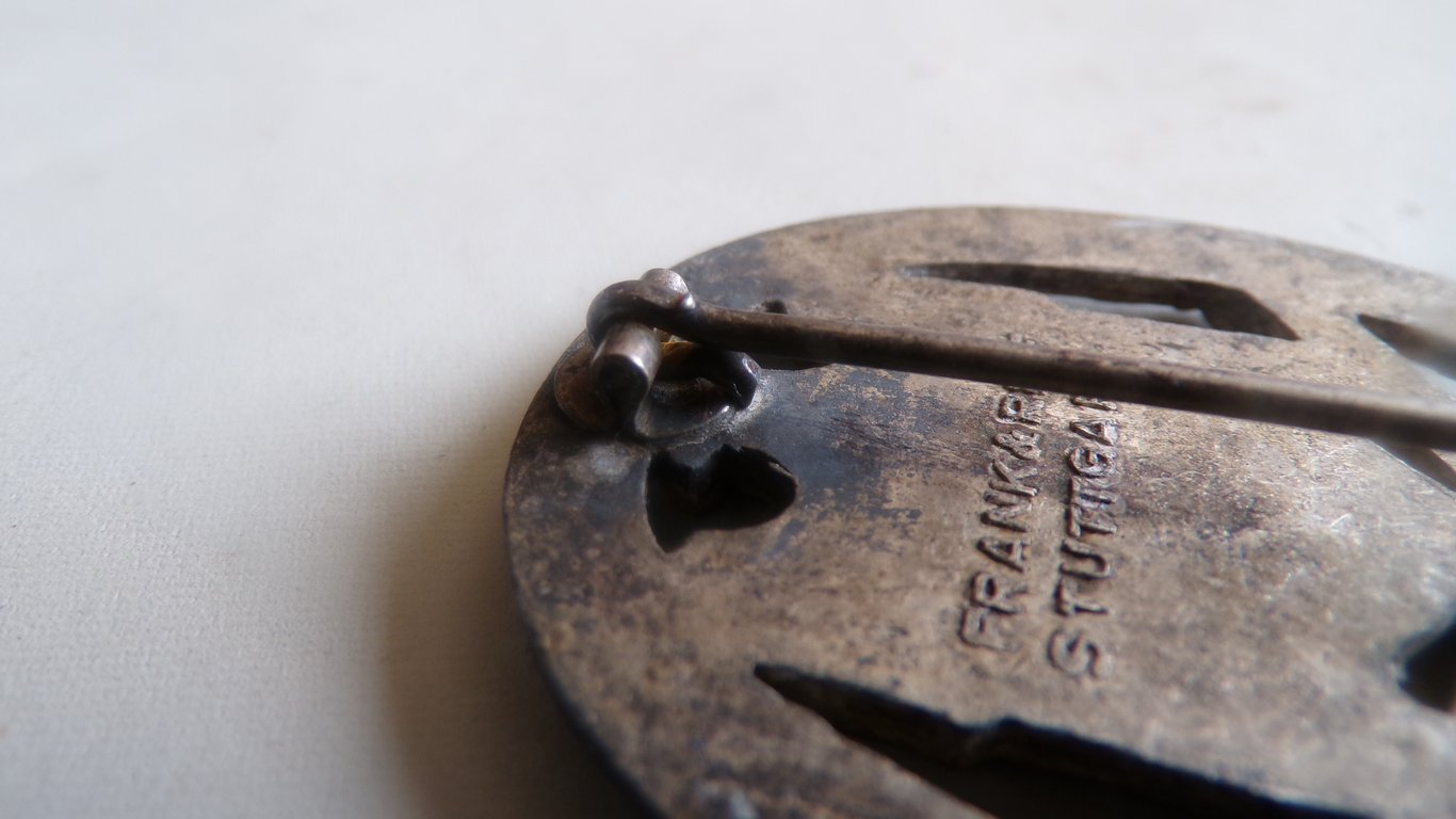 General Assault Badge in Silver Frank & Reif