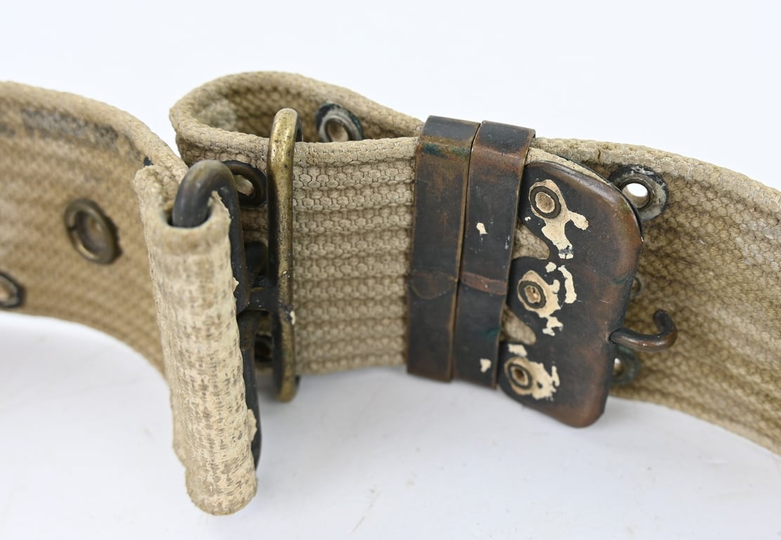 US WW2 Winter Camo Pistol Belt