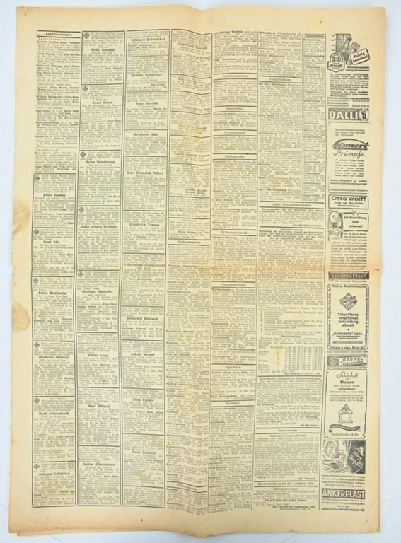German Newspaper "Westdeutsche Beobachter" 4 July 1944