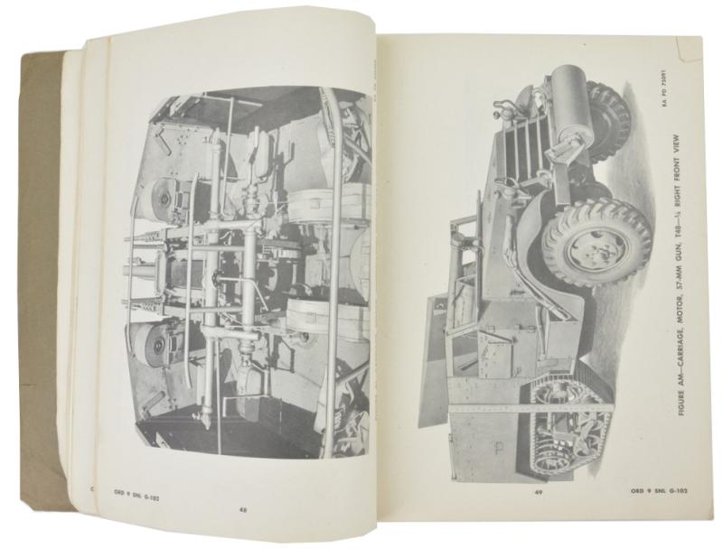 US WW2 Halftrack Ordnance Supply Catalog