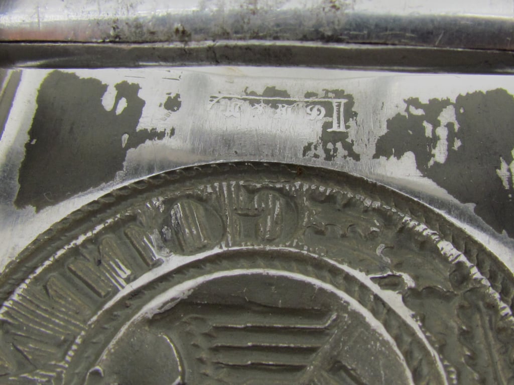 Wehrmacht Aluminum  Buckle with Belt