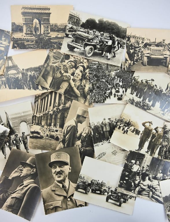 French WW2 Picture set 'Liberation of Paris'