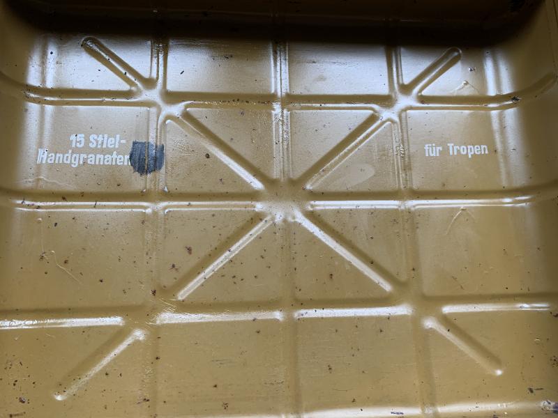 German M24 Stick Grenade Transport Box -1941-