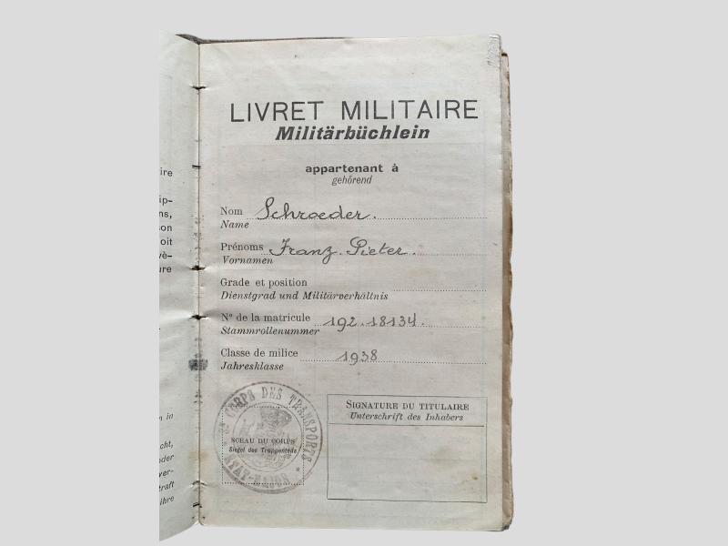 Belgium 'HEER' Award/Document Grouping