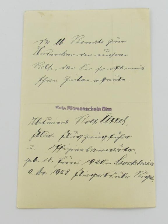 Portrait Photo of a Luftwaffe Pilot