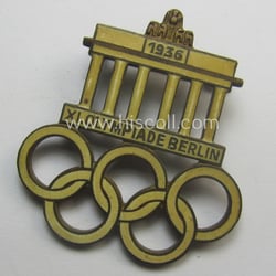 Commemorative - and neatly enamelled! - 'Veranstaltungsabzeichen' being...