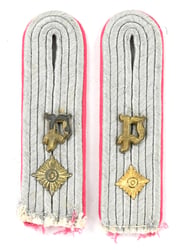 German WH Panzer Officer's Shoulderboard Set