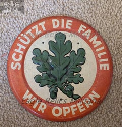WHW Winterhilfswerk door plaque