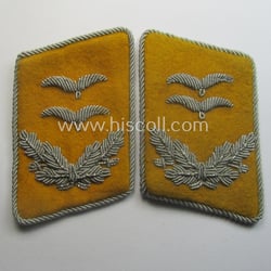 Pair of WH (LW) officers'-type collar-patches (ie. 'Kragenspiegel')...