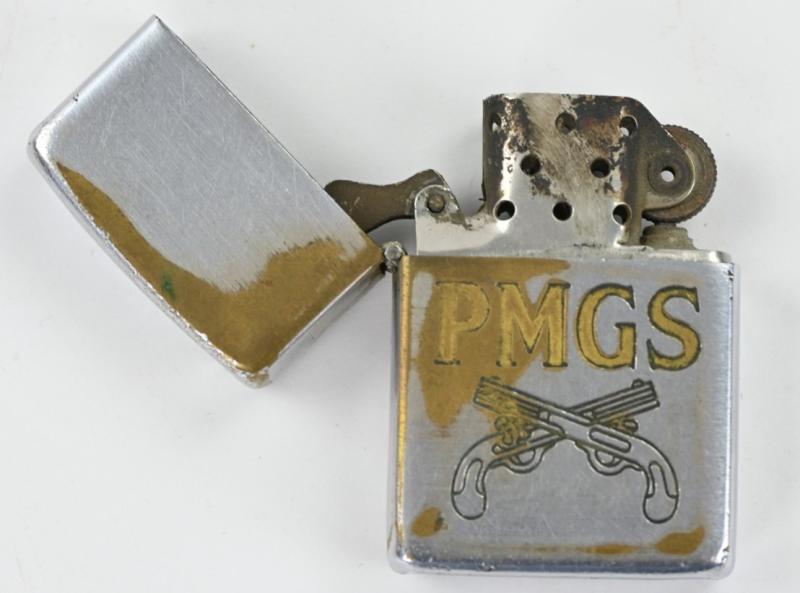 US Vietnam Period Named PMGS Zippo Cigaret Lighter