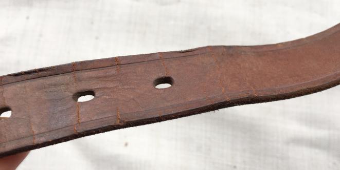 German FF33 Field Telephone Leather Carrying Strap