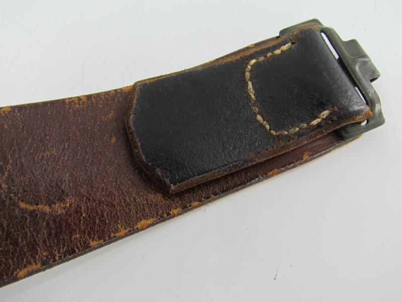 German Leather Equipment Belt