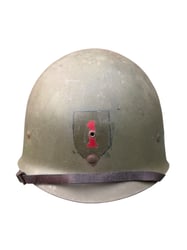 USM1 Helmet Liner 1st Inf. Division -BIG RED...