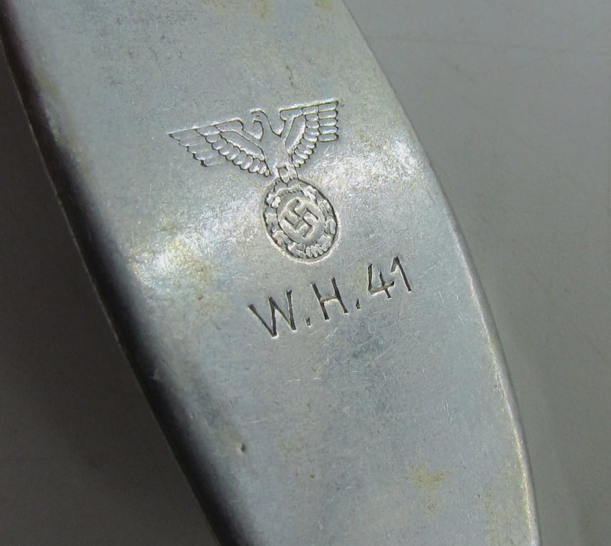 Wehrmacht Aluminum Mess Hall Fork 'WH41'