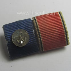 2-pieced, WH (ie. WWII-period ie. 'Polizei'-related) ribbon-bar (ie....
