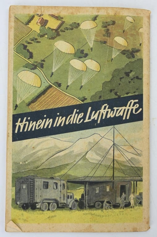 German LW Recruitment Booklet 'Freiwillige vor!'