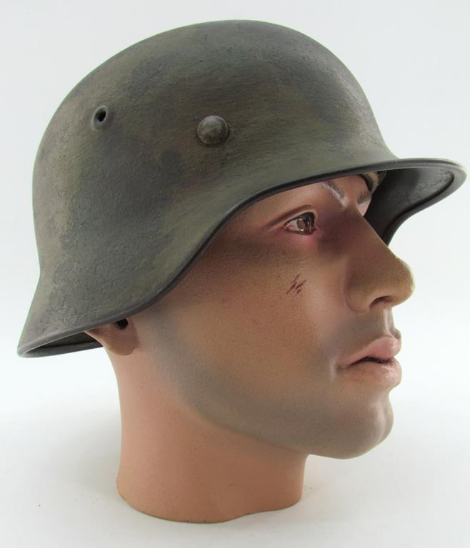 M40 2 tone Camo reissue Helmet, Q64