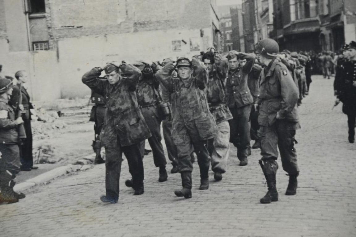 US WW2 101st Airborne Division POW Picture Market Garden