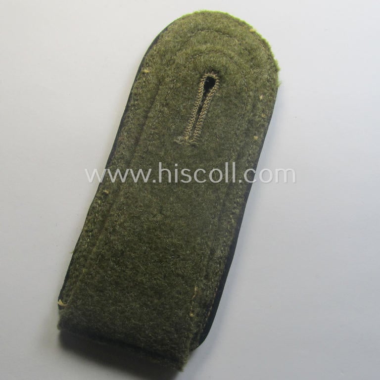 Single, WH (Heeres) 'tropical-issued'- (ie. early 'DAK'-related), NCO-type shoulderstrap as was intended for a: 'Feldwebel der Pionier-Trpn.'