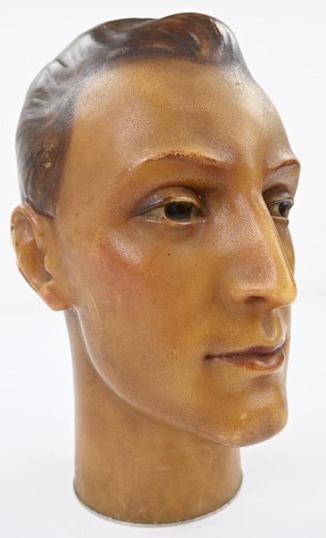 Mannequin Wax Head Siegel Paris