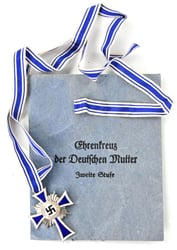 German Mother's Cross in Silver