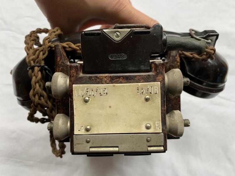 German WW2 Bakelite Desk Rotary Telephone -1940-