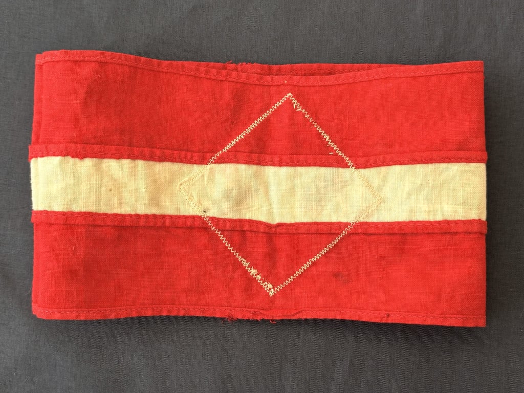 WWII GERMAN AUTHENTIC THIRD REICH HITLER YOUTH ARMBAND.