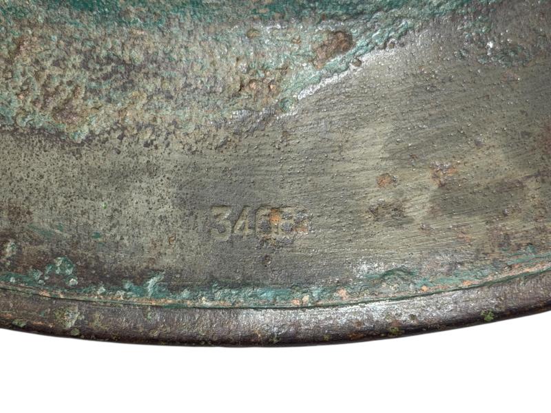 WH (HEER) M35 Double Decal Helmet Shell