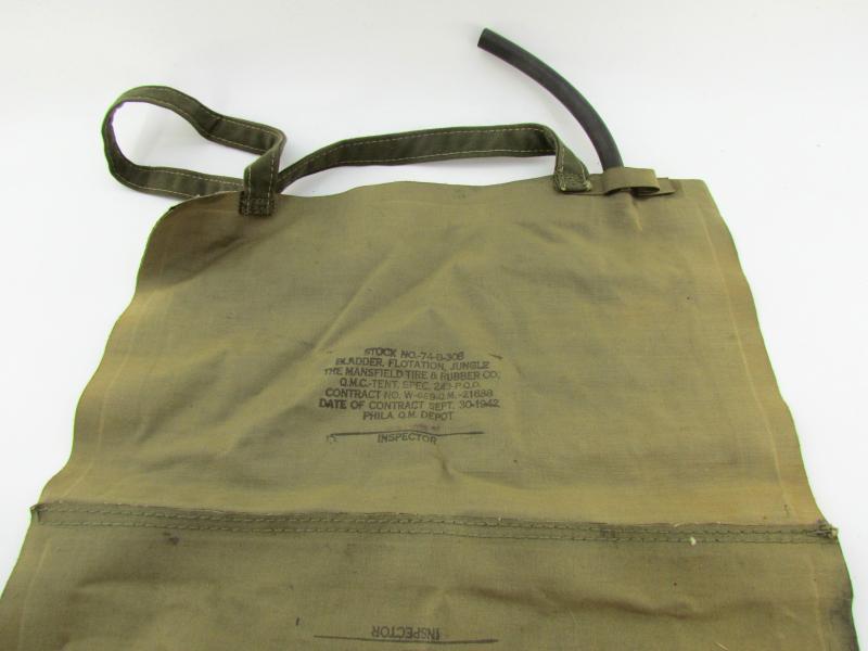 WWII USMC ( Jungle ) Flotation Bladder 1942