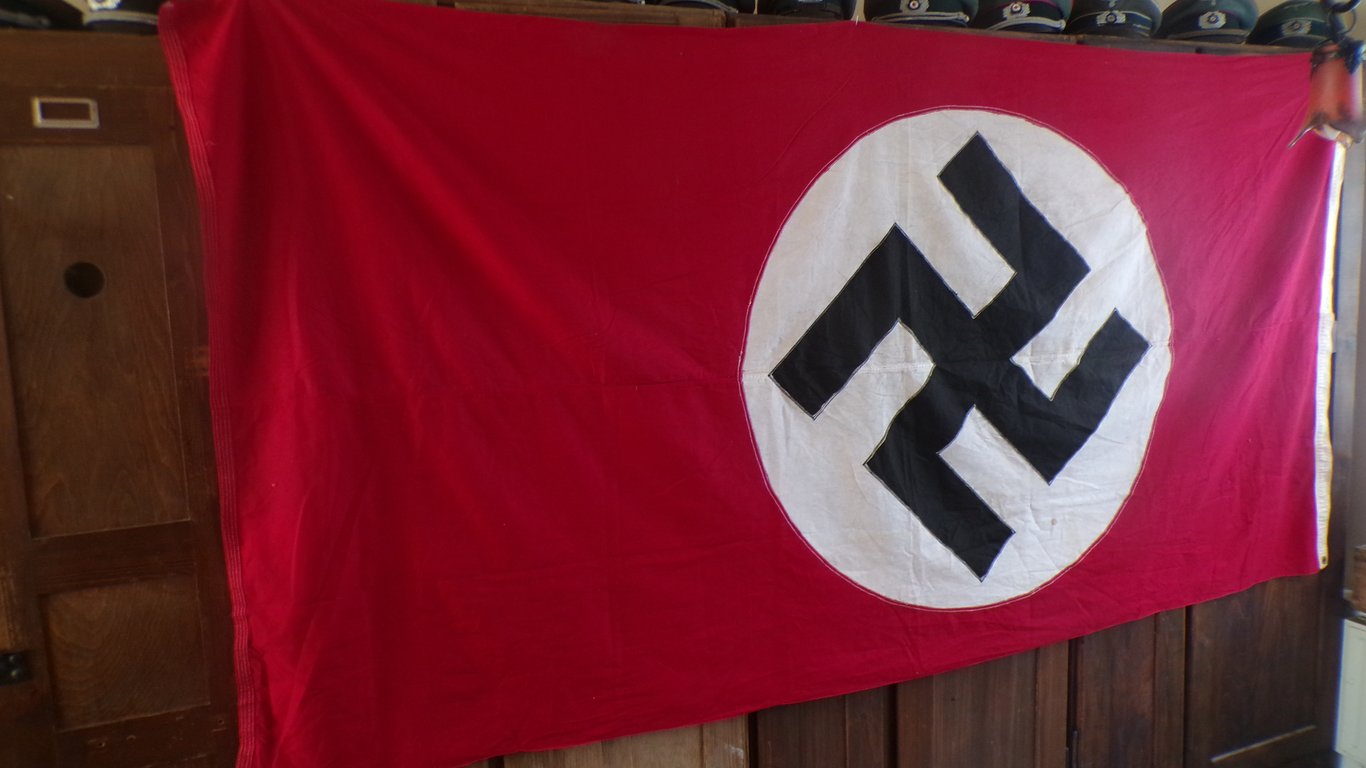 ULTRA RARE Nazi banner made in TEXAS U.S.A 1930's