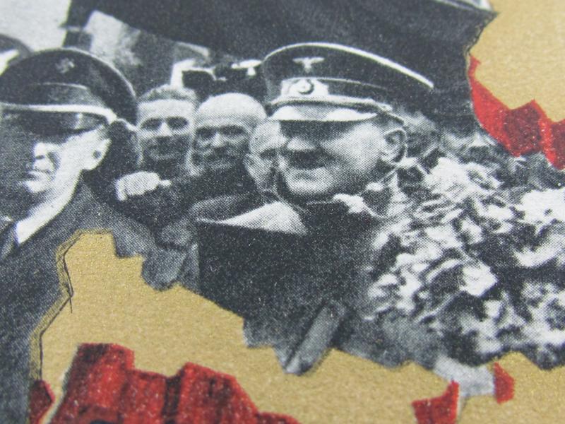 Postcard : 'Wir danken unserm Führer'