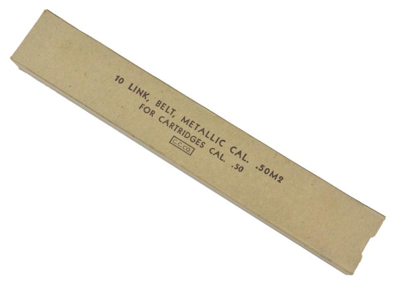 US WW2 .50 Cal. Belt links in package