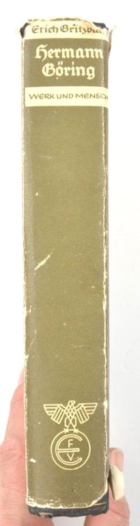 German Book Hermann Göring - Werk und Mensch