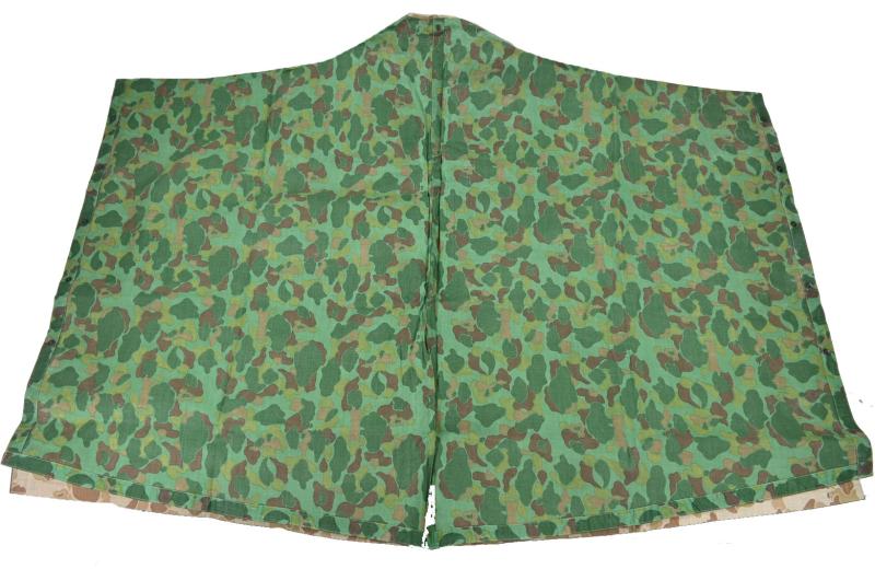 US Navy WW2 Camouflage Shelter /Rain Poncho