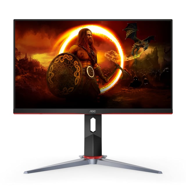AOC 24G51F 24 inch Gaming Monitor 1920x1080 144Hz, IPS Panel, Console Gaming Ready, Full HD, 3-Sided Frameless, 1x HDMI 2.0, 1x Display Port, 3-Year Zero-Bright-Dot - product photo 2 of 5