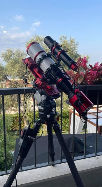 Amazon Basics Telescope, 70mm Aperture 400mm AZ Mount, Portable w/Lightweight Tripod, Phone Holder, Carry Bag, Black - product photo 4 of 5